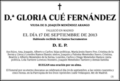 Gloria Cué Fernández